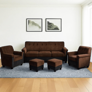 DualTone Classic 3+1+1 Sofa Set